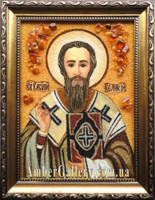 Іменна ікона Святитель Василь Великий №1