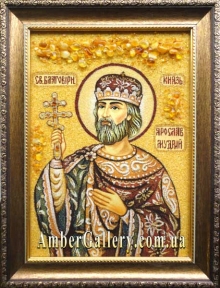 Икона Святой Благоверный князь Ярослав Мудрый №1